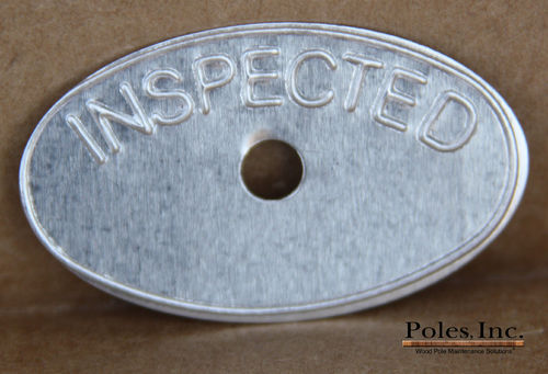 Inspected Oval Tags NO DATE (Bag of 500)