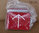 Red Tag with White Arrow ALUMINUM (Bag of 100)