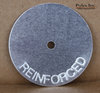 Reinforced Tags 2" Aluminum Round SILVER (Bag of 250)