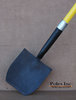 Digging Shovel. Solid Fiberglass, Yellow Handle. Clay Spade Size