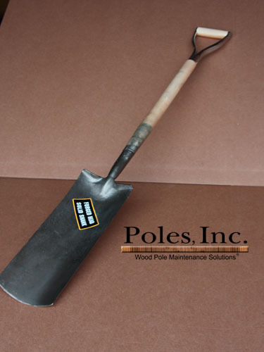 Digging Shovel, "Trench" style 12" with D Grip