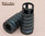 S2R2 Plastic Pole Plug™  BLACK 3/4" (5 Gallon Pail/650 Plastic Plugs)