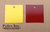 Pole Tag 2" x 2" Aluminum Yellow one side/Red other side (Bag of 100)